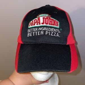 Preferred Marketing Papa John’s Pizza Baseball Hat Cap OS